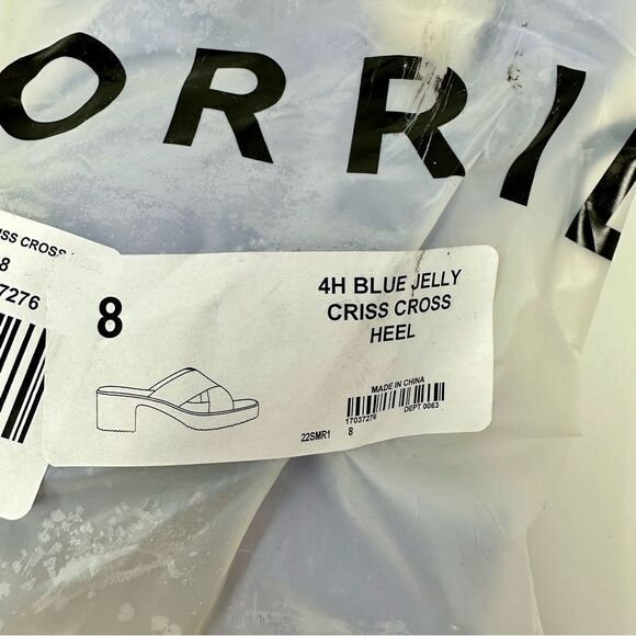 Torrid Jelly Criss Cross Heels- Size 8WW - Picture 2 of 12